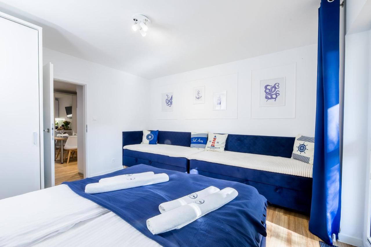 Apartament 9B Blue Marine Poddabie Basen Odkryty Brodziki Plac Zabaw Exterior foto